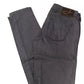 Chic Slim-Fit Gray Pony Skin Label Jeans