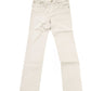 Elegant Slim-Fit Silver Jeans