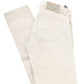 Elegant Slim-Fit Silver Jeans