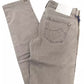 Chic Vintage-Inspired Gray 5-Pocket Jeans