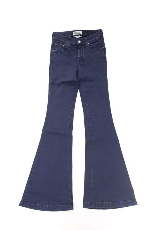 Vintage Charm Blue Skinny Fit Jeans