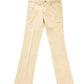 Elegant Beige Chino Trousers with Logo Details