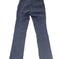 Exquisite Blue Chino Trousers with Embroidered Logo