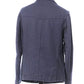 Elegant Wool Fabric Jacket in Classic Blue