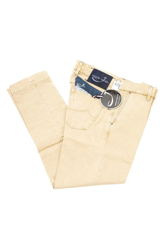 Elegant Beige Chino Model Jeans for Men