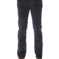 Elegant Black Regular Model Jeans