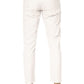 Elegant Silver Stretch Jeans for Men
