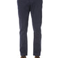 Elegant Blue Designer Jeans for Men