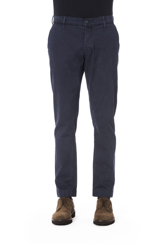 Elegant Blue Designer Jeans for Men