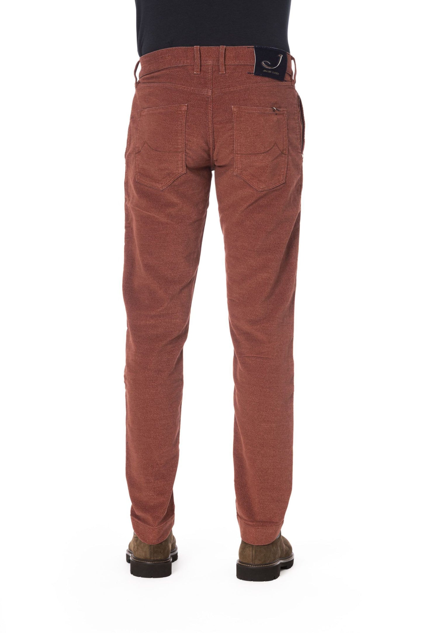 Elegant Burgundy 5-Pocket Designer Jeans