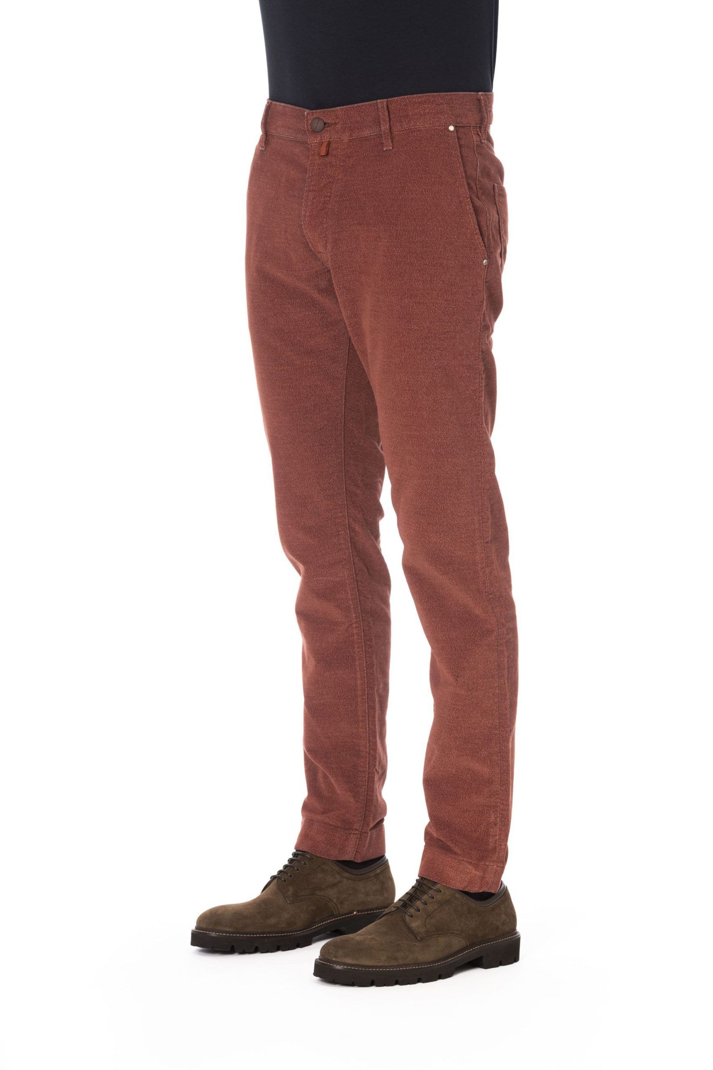 Elegant Burgundy 5-Pocket Designer Jeans