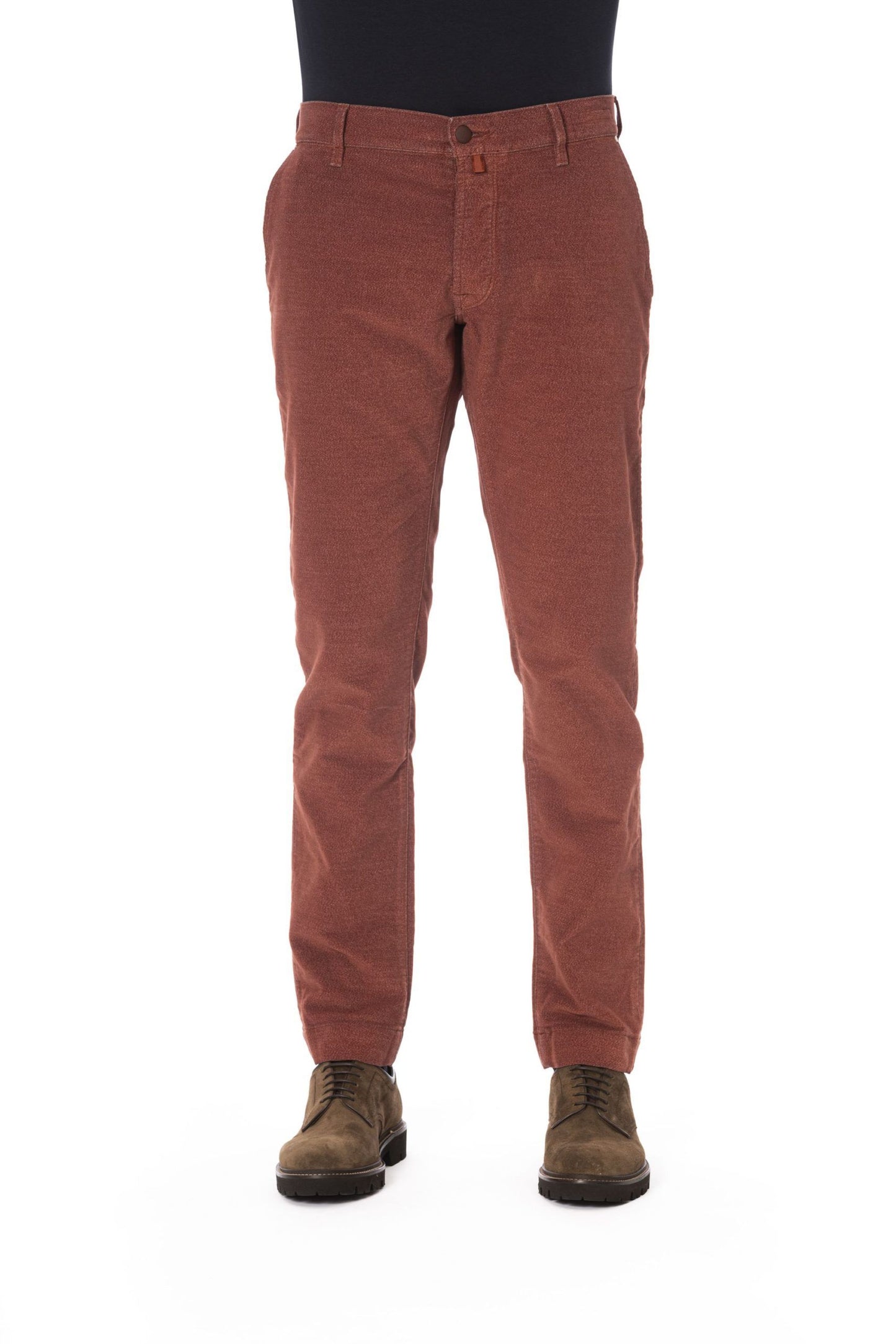 Elegant Burgundy 5-Pocket Designer Jeans