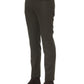 Emerald Elegance Tailored Jeans