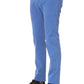 Chic Blue Pony Skin Label Jeans