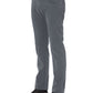 Exquisite Gray Italian Denim Delight