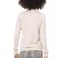 Chic Pink Woollen Blend Long Sleeve Shirt