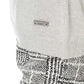 Elegant Crew Neck Monogram Sweater