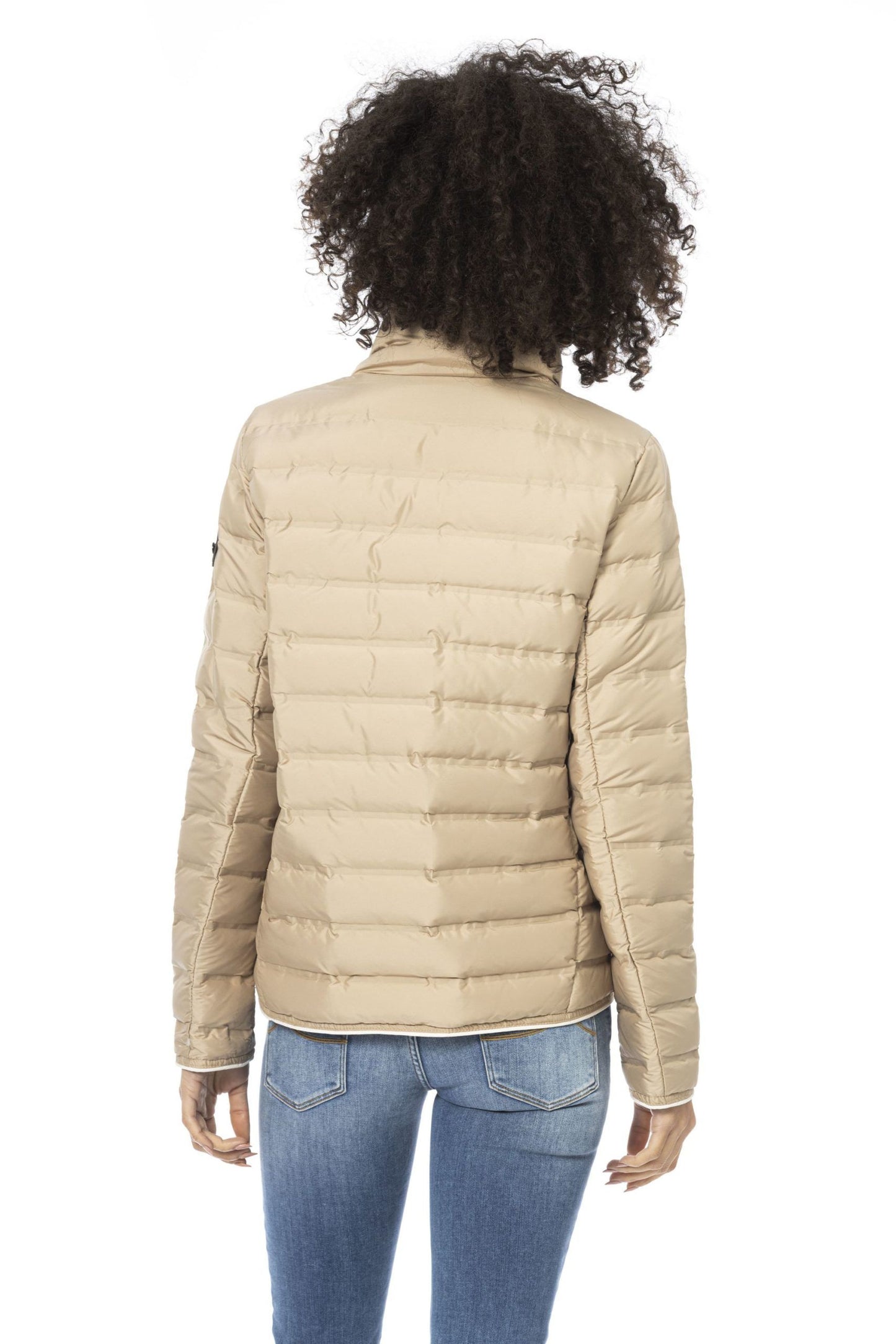 Chic Beige Short Down Jacket For Style & Warmth