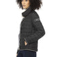 Chic Monogrammed Short Down Jacket