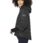 Chic Black Long Down Jacket with Adjustable Hood