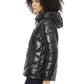 Chic Black Short Down Jacket - Winter Elegance