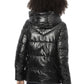 Chic Black Short Down Jacket - Winter Elegance