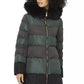 Trendy Multicolor Long Down Jacket
