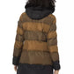 Multicolor Fantasy Long Down Jacket