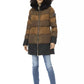 Multicolor Fantasy Long Down Jacket