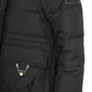 Elegant Long Down Jacket with Hood