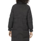 Elegant Long Down Jacket with Hood
