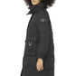 Elegant Long Down Jacket with Hood