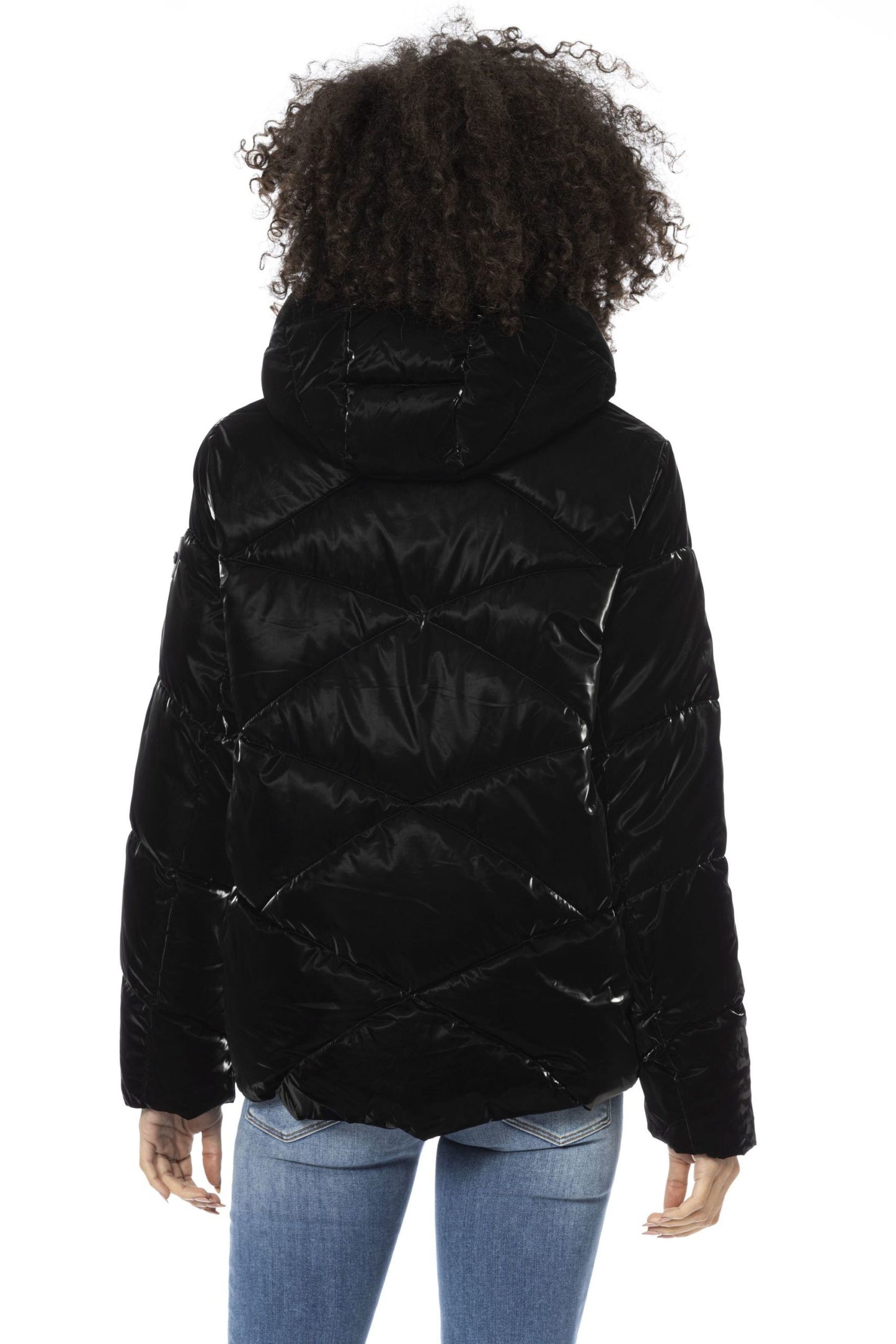 Chic Short Down Jacket with Adjustable Hood