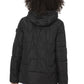 Elegant Black Short Down Jacket