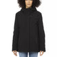 Elegant Black Down Jacket with Monogram Detail