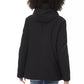Elegant Black Down Jacket with Monogram Detail