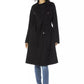 Chic Wool-Blend Trench with Monogram Accents