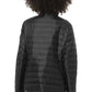 Elegant Short Down Jacket with Metal Monogram