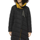 Elegant Oblique Closure Long Down Jacket