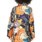 Elegant Multicolor Long Down Jacket