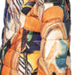 Elegant Multicolor Long Down Jacket