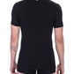 Sleek V-Neck Cotton Blend Tee