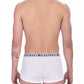 Sleek White Trunk Bi-pack for Men