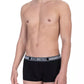 Sleek Black Cotton Trunks Duo