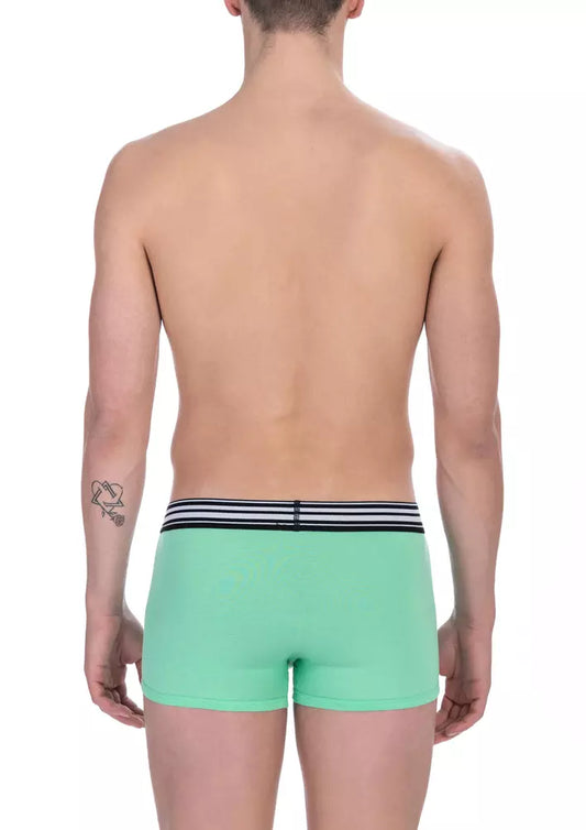 Emerald Comfort Cotton Stretch Trunks Twin Pack