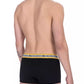 Sleek Bikkembergs Black Cotton Trunk Twin-Pack