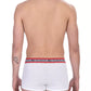 Elegant White Cotton Trunk Bi-Pack
