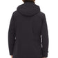 Elegant Blue Four-Pocket Hooded Jacket