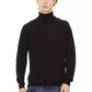 Elegant Turtleneck Monogram Sweater
