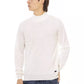 Elegant White Turtleneck Sweater